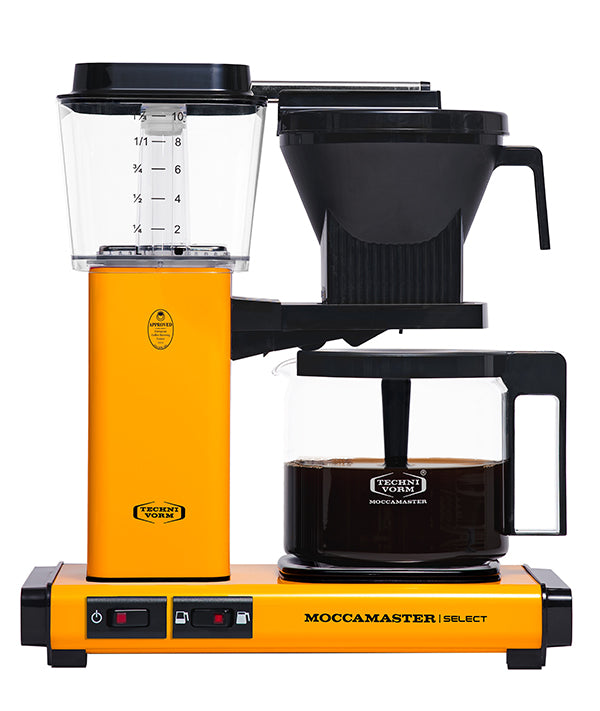 Moccamaster Select 1.25L Coffee Maker Yellow Pepper-Market Lane Coffee