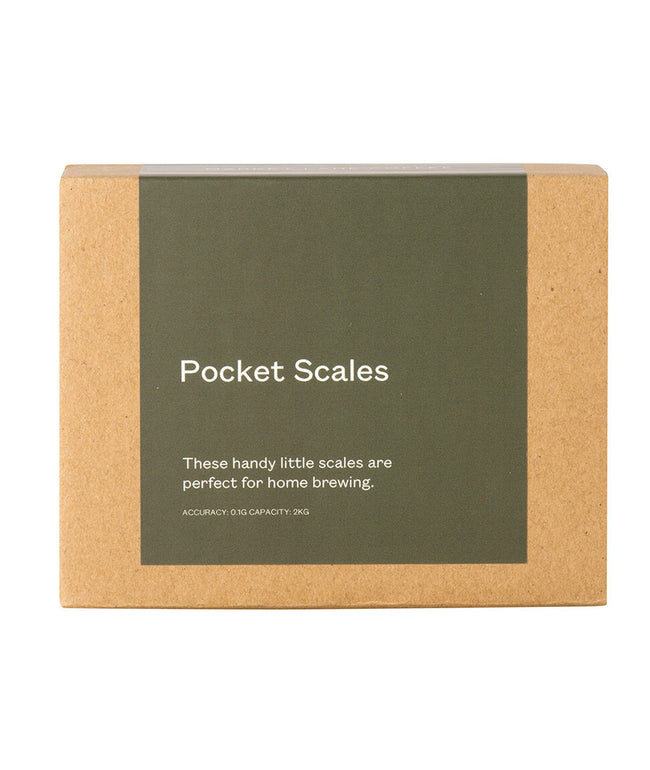 Market Lane Coffee digital pocket scale in box