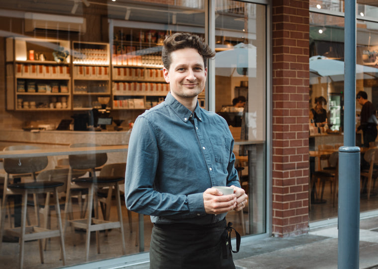 Wholesale Coffee Partner, Tom from Exchange Adelaide
