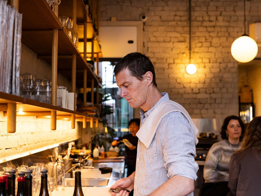 Coffee with Campbell Burton of Public Wine Shop