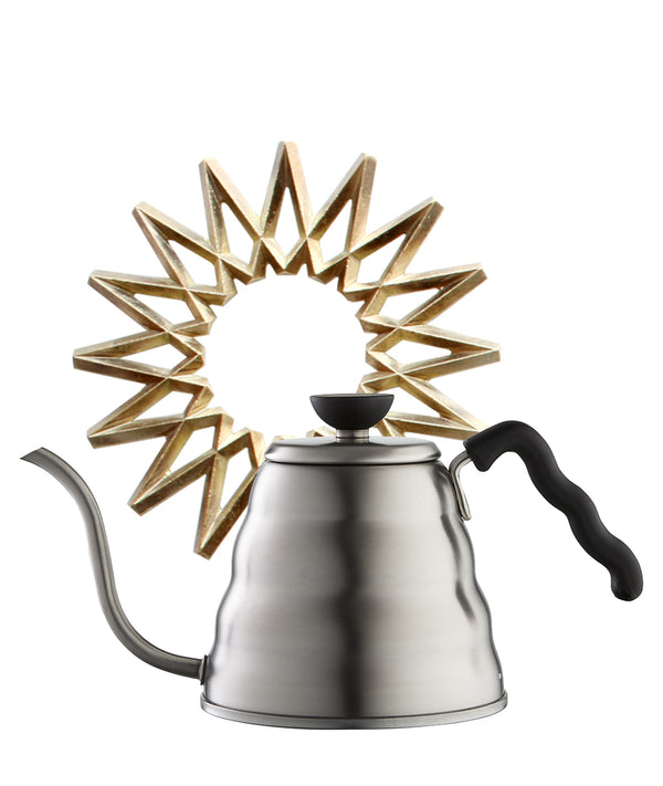 Futagami Brass Trivet and Hario Kettle-Market Lane Coffee