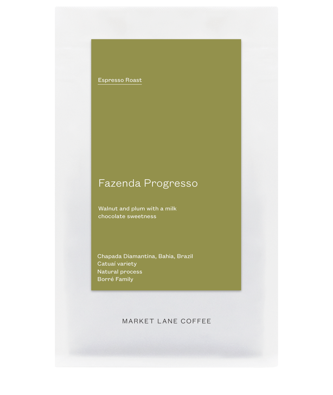 Fazenda Progresso (Market Lane Coffee)