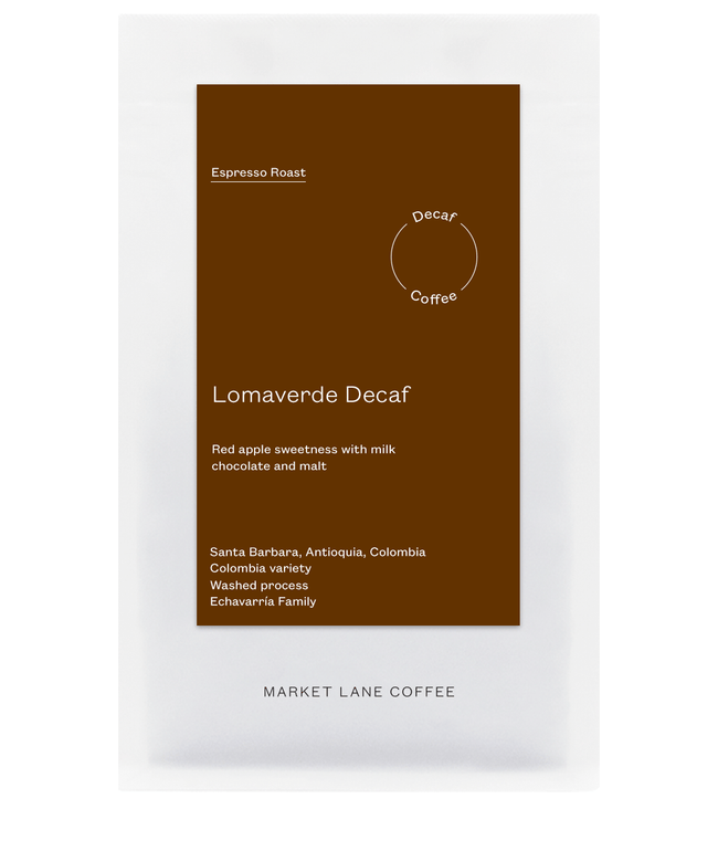 Lomaverde Decaf-Market Lane Coffee