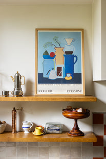Food For Everyone & Market Lane Pour Over Print-Market Lane Coffee