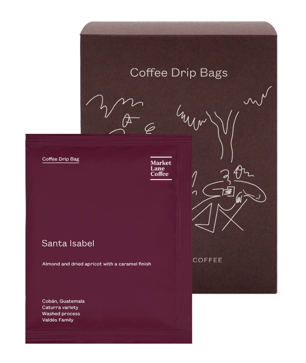 Coffee Drip Bags – Santa Isabel-Market Lane Coffee