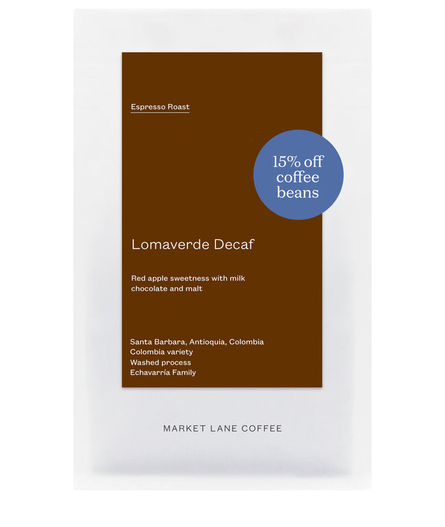 Lomaverde Decaf-Market Lane Coffee