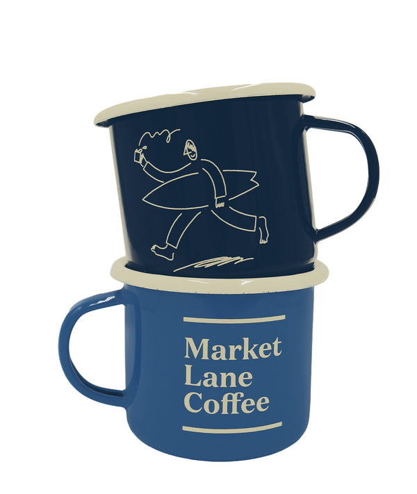 Market Lane Enamel Cup-Market Lane Coffee