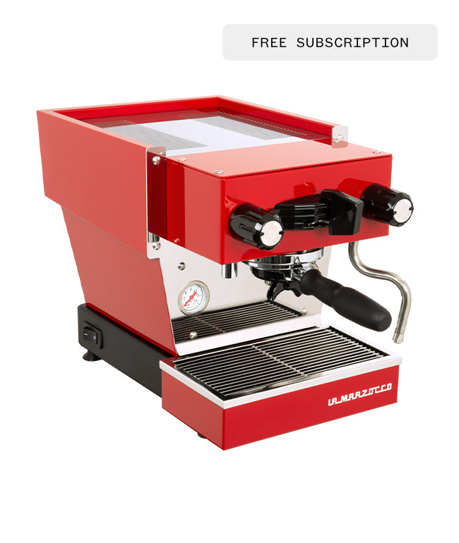 La Marzocco Linea Micra Coffee Machine Red-Market Lane Coffee