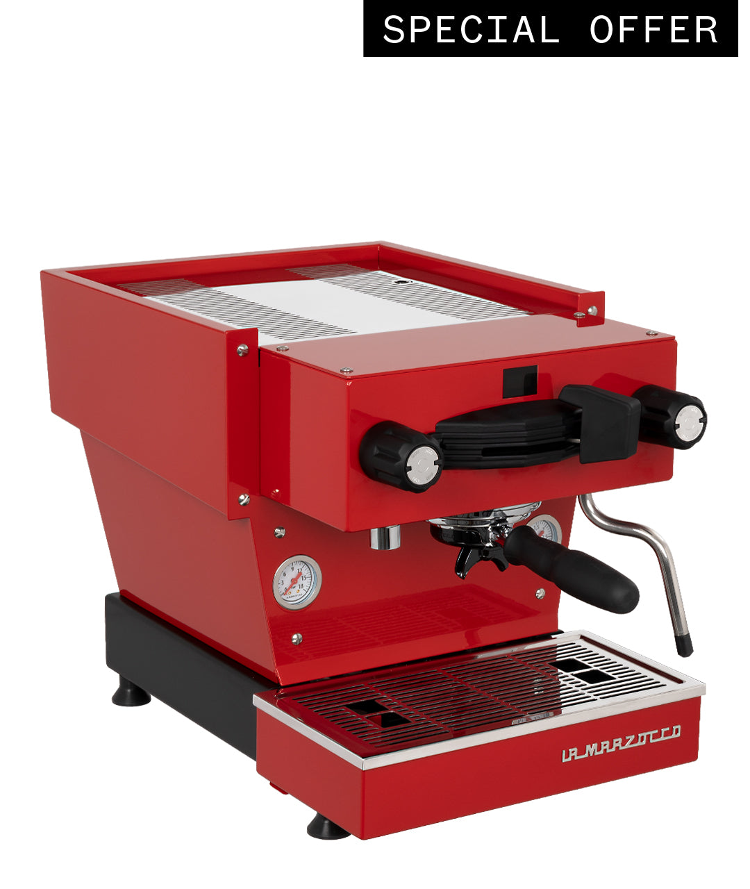 La Marzocco Linea Mini Coffee Machine Red Market Lane Coffee