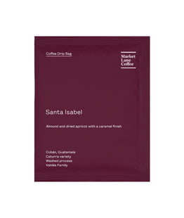 Coffee Drip Bags – Santa Isabel-Market Lane Coffee