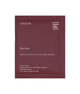 Coffee Drip Bags – Rurima-Market Lane Coffee