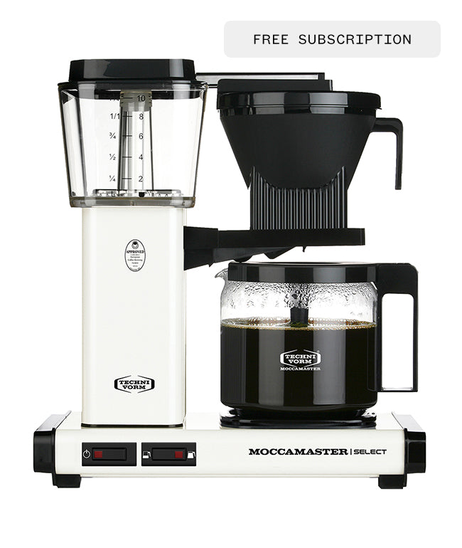 Moccamaster Select 1.25L Coffee Maker Stone Grey-Market Lane Coffee