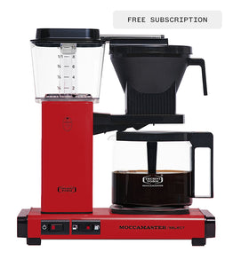 Moccamaster Select 1.25L Coffee Maker Red-Market Lane Coffee