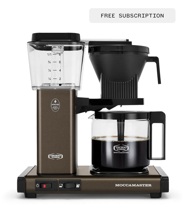 Moccamaster Select 1.25L Coffee Maker Dutch Cocoa-Market Lane Coffee