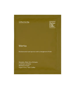 Coffee Drip Bags – Werka-Market Lane Coffee