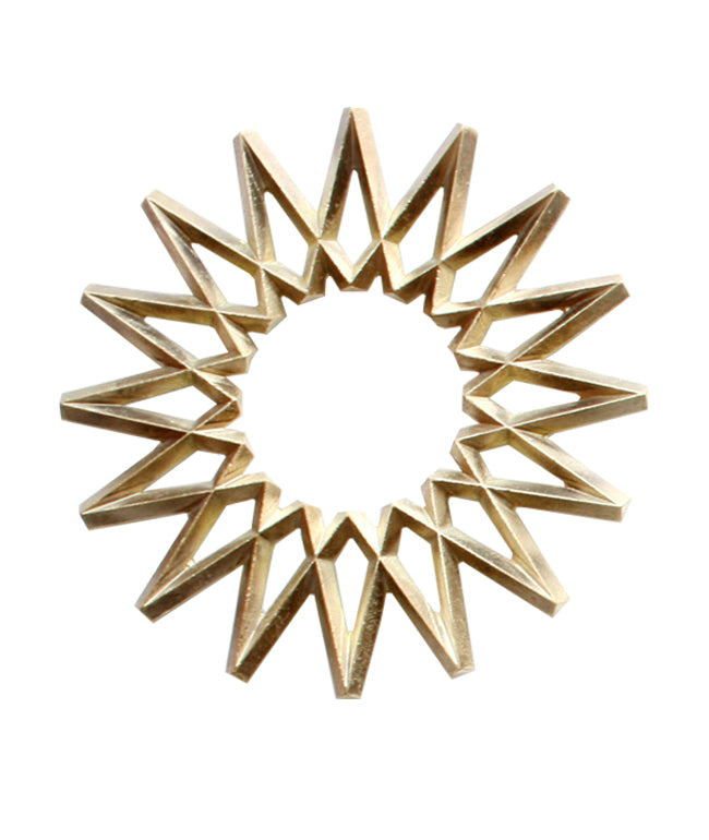 Futagami Brass Galaxy Trivet-Market Lane Coffee